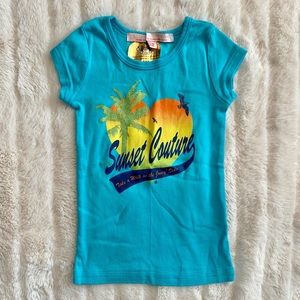 Juicy Couture toddler girl sunset tee 2T NEW